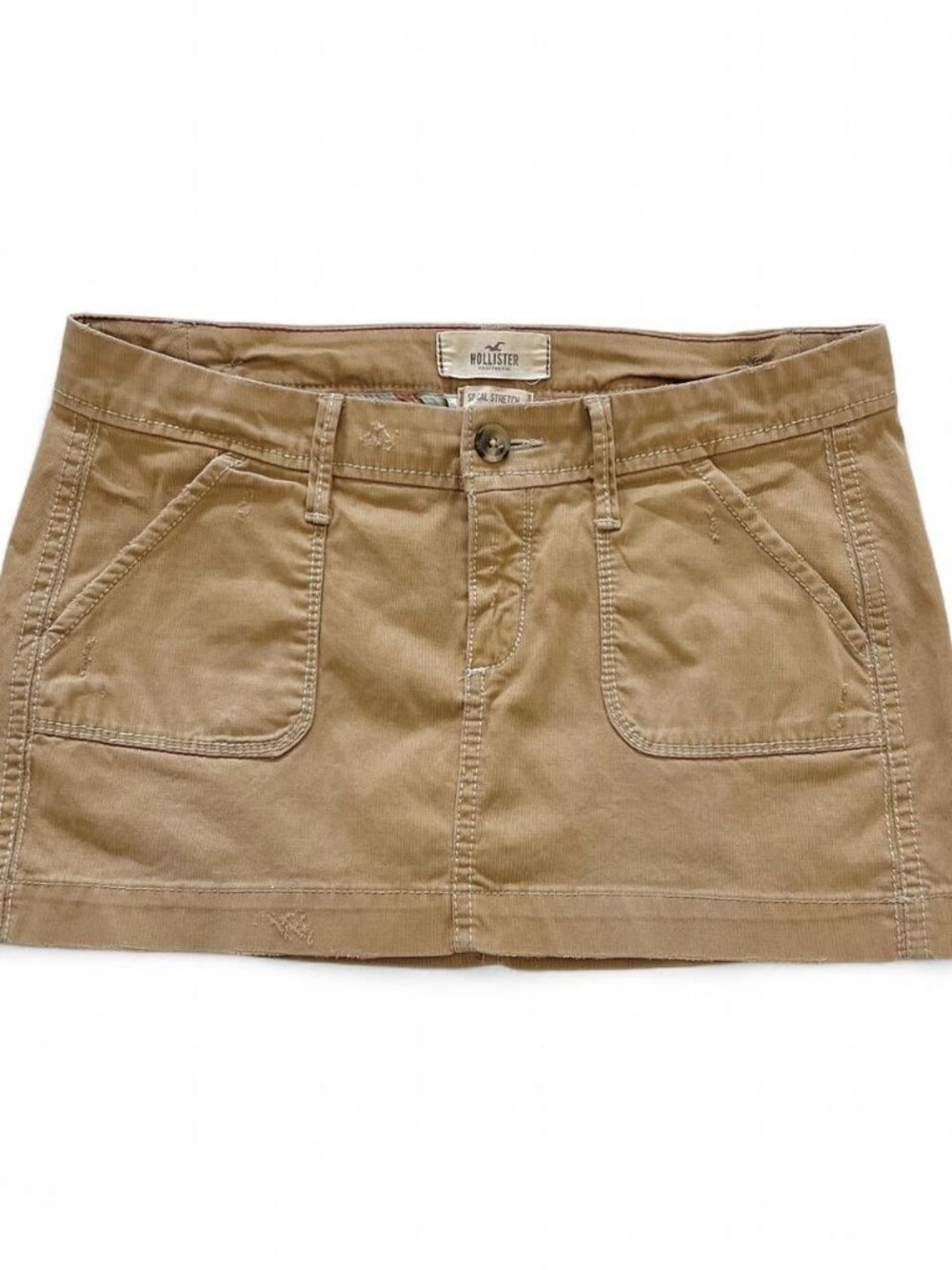 Hollister Tan Mini Skirt